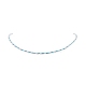 Collier en perles d'imitation en plastique ABS et perles de verre pour femme NJEW-JN04163-5