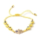 Ensemble de bracelets extensibles en perles heishi en argile polymère faits à la main BJEW-JB07349-05-3