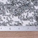 MIYUKIデリカビーズ小  シリンダー  日本製シードビーズ  15/0  （dbs0179)透明グレーab  1.1x1.3mm  穴：0.7mm  約35000PCS /ボトル  10 G /ボトル SEED-JP0008-DBS0179-4