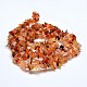 Natural Red Agate Chip Beads Strands G-L269-08-3