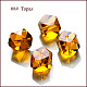 Perles d'imitation cristal autrichien SWAR-F084-4x4mm-08-1