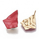 Accessoires de puces d'oreilles en fer plaqué or clair IFIN-T014-02G-NR-2