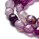 Chapelets de perles d'agate naturelle&nbsp;G-G172-02E-4