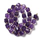 Natürlichen Amethyst Perlen Stränge&nbsp;G-M443-B02-01-3