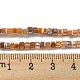 Abalorios de vidrio electroplate hebras EGLA-F121-FR-B04-4