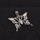 201 Stainless Steel Butterfly Pendants STAS-I032-191C-1