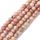 Chapelets de perles en rhodonite naturelle G-F748-U01-02-1