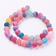 Natural Weathered Agate Beads Strands G-G589-10mm-09-2
