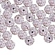 Perles de boule disco pandahall elite pavé RB-PH0003-10mm-9-4