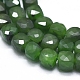 Hilos verdes naturales de cuentas de jaspe G-D0013-26-3