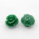 Synthetic Coral 3D Flower Rose Beads CORA-A006-12mm-042-1