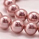 Redondo shell hebras de abalorios de perlas BSHE-L011-8mm-A011-4