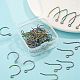 60Pcs 3 Style Ion Plating(IP) 304 Stainless Steel Earring Hooks STAS-LS0001-57MC-5