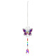 Butterfly DIY Diamond Painting Pendant Decorations Kits PW-WG21634-01-5