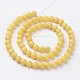 Chapelets de perles rondes en jade de Mashan naturelle X-G-D263-6mm-XS07-3