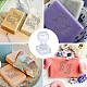 PH PandaHall Fish Acrylic Stamp Animal Soap Embossing Stamp Soap Stamp with Handle Round Soap Chapter Imprint Stamp for Handmade Soap Cookie Clay Pottery Stamp Biscuits Gummier Making Projects DIY-WH0350-066-3