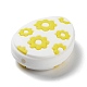 Œuf de Pâques avec perles de silicone en forme de fleur SIL-R014-06D-2