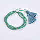 Glass Multi-strand Bracelets BJEW-I237-01B-1
