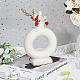 Porcelain Candle Holders DJEW-WH0039-86-5