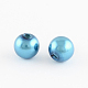 ABS Plastic Imitation Pearl Round Beads SACR-S074-6mm-M-2