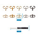 Регулируемые железные пряжки для сумки с цепным ремнем FIND-TA0001-18-12