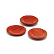 Natürliche rote Jaspis Platte Display Dekorationen DJEW-L007-01-1