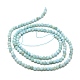 Natural Larimar Beads Strands G-A187-02B-2