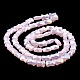 Fili di perle di vetro lastra di colore ab EGLA-P051-06A-C01-4