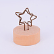 Wood Name Card Holder AJEW-WH0119-14-2