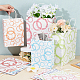 Nbeads 36Pcs 12 Styles Rectangle Bubble Paper Gift Bags CARB-NB0001-12-3