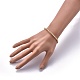 Stretch Perlen Armbänder aus Messing BJEW-JB05484-01-3
