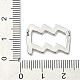 Acumular colgantes de chapado de latón KK-Q810-04I-P-3