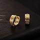Real 18K Gold Plated Brass Hollow Hoop Earrings EJEW-EE0002-003-4