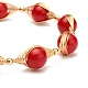 Ensemble de bracelets de perles de pierres précieuses naturelles pour hommes femmes BJEW-TA00012-8