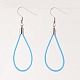 Dangling Waxed Polyester Cords Earrings EJEW-JE01945-2