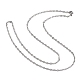 304 Edelstahlkabelketten für die Herstellung von Halsketten X-STAS-P045-03P-3