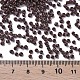 Baking Paint Glass Seed Beads SEED-S001-K18-3