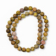 Brins de perles turquoises américaines naturelles G-S369-001C-A03-2