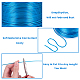 BENECREAT 15 Gauge 220FT Aluminum Wire Anodized Jewelry Craft Making Beading Floral Colored Aluminum Craft Wire - DeepSkyBlue AW-BC0001-1.5mm-07-5