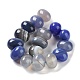 Chapelets de perles d'agate naturelle G-G021-03A-04-3