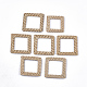 Handmade Reed Cane/Rattan Woven Linking Rings WOVE-T006-036A-1