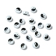 20шт непрозрачные акриловые бусины с принтом&nbsp;SACR-YW0001-96B-1