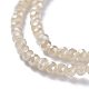 Chapelets de perles en verre électroplaqué EGLA-P018-4mm-FR-A06-2