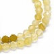 Natürliche gelb Opalkorne Stränge G-O180-05D-3