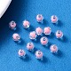 Perles en acrylique transparente&nbsp;TACR-YW0001-03F-3