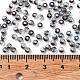 Perles de rocaille en verre d'iris SEED-Z001-B-D04-4