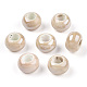 Perles en porcelaine manuelles PORC-Q219-13x9-F13-3