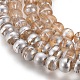 Cuisson drawbench peint brins de perles de verre transparent DGLA-S110-6mm-CD71-2
