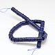 Dyed Column Natural Lapis Lazuli Beads Strands G-K079-L7.5-10mm-2