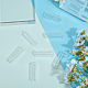 12Pcs Transparent Glass Straw Dustproof Covers AJEW-FG0002-37A-4